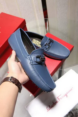 Salvatore Ferragamo Business Casual Men Shoes--037